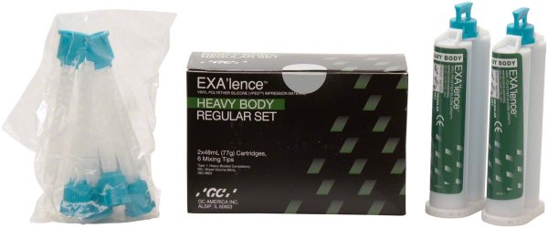 GC EXA'lence™ 2 x 48 ml Doppelkartusche Heavy Body Regular, Zubehör