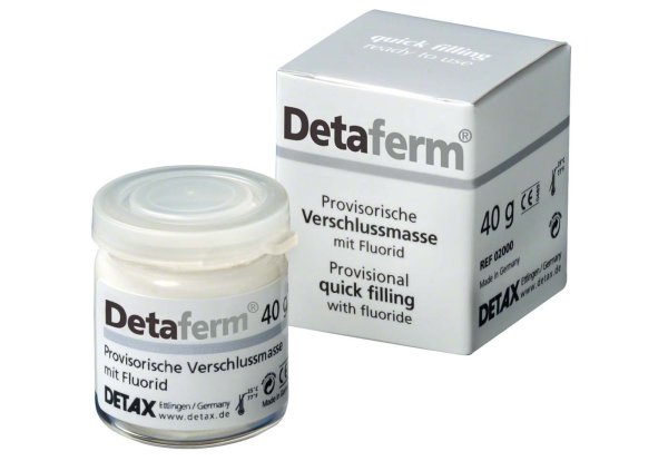 Detaferm® 40 g Glas-Tiegel weiß opaque