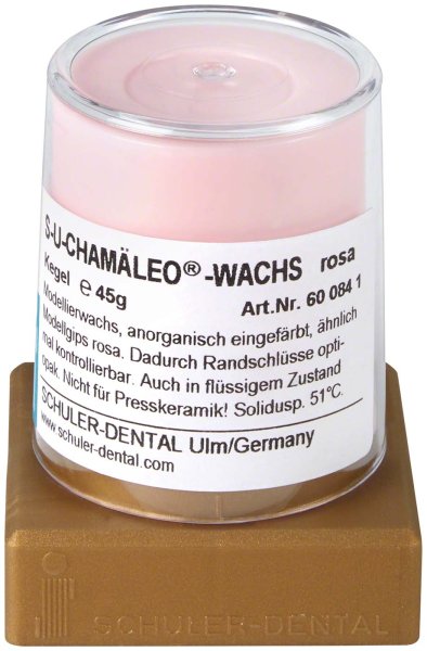 S-U-Chamäleo®-Wachs **Kegel** 45 g rosa