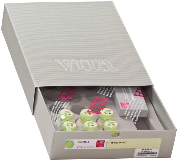 VITA VM® 9 Zusatzmassen **Margin Kit** kleinere Korrekturen im Randbereich