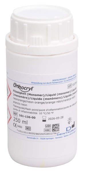 Orthocryl® Flüssigkeit 250 ml Flüssigkeit neonorange