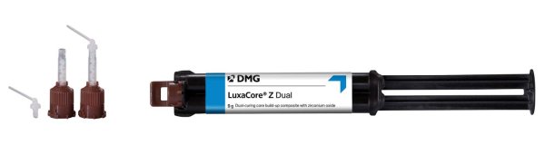 LuxaCore Z Dual 2 x 9 g Smartmix-Doppelspritze hell-opak, Zubehör