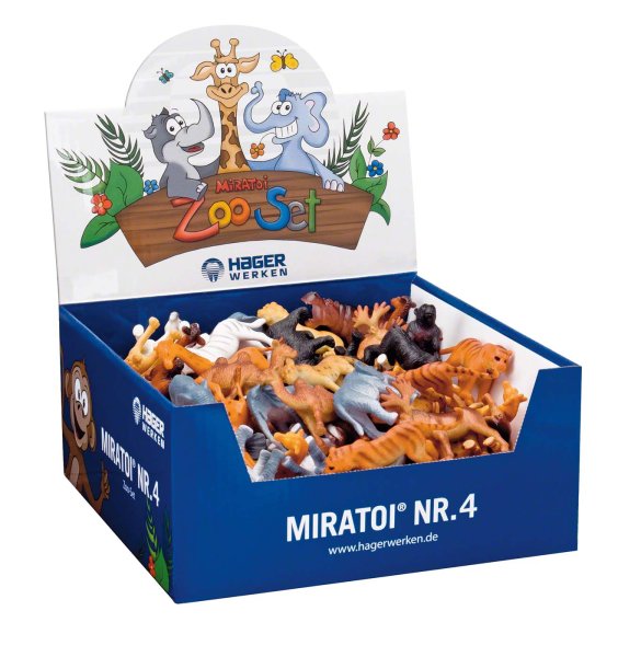 Miratoi® Nr. 4 Zoo-Set 100 Stück