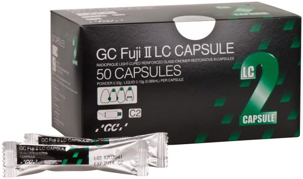 GC Fuji® II LC Capsule Improved 50 Kapseln C2