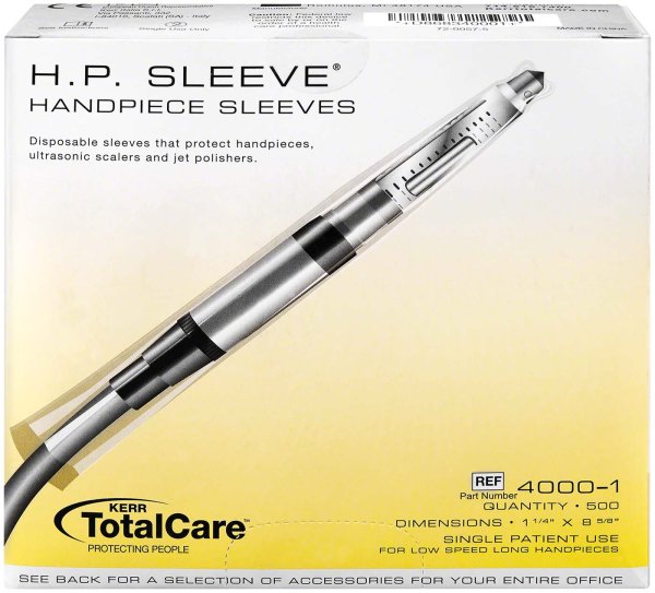 Handpiece Sleeve™ 500 Stück 3,13 x 25,4 cm