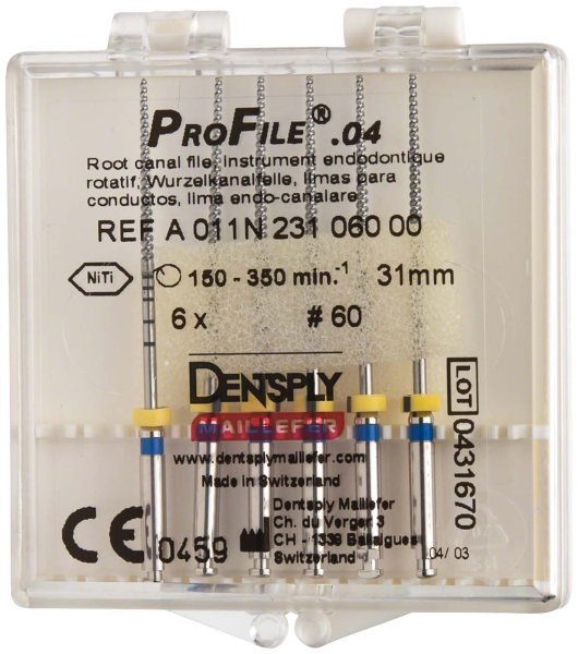 ProFile® 6 Stück 31 mm, Taper.04, ISO 060