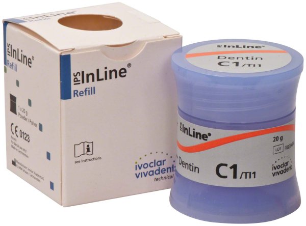 IPS InLine® 20 g Pulver dentin C1