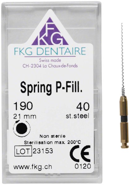 FKG Feder-Pastenstopfer 4 Stück 21 mm ISO 040
