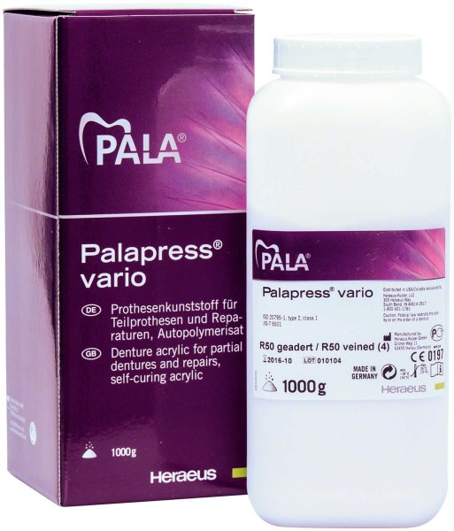 Palapress® vario 1 kg Pulver R50 geadert