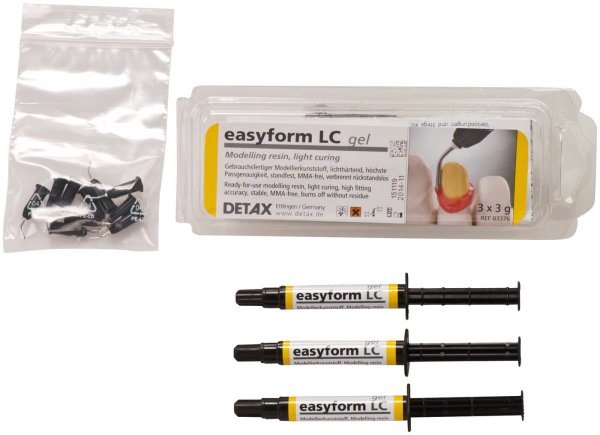 easyform LC 3 x 3 g Spritze Gel