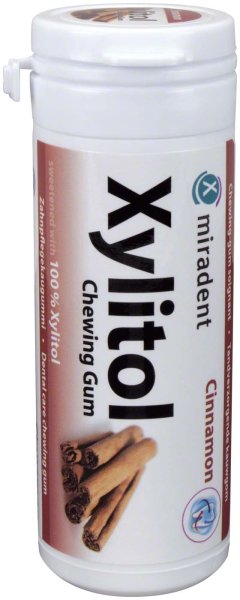 Xylitol Chewing Gum 30 Stück Zimt