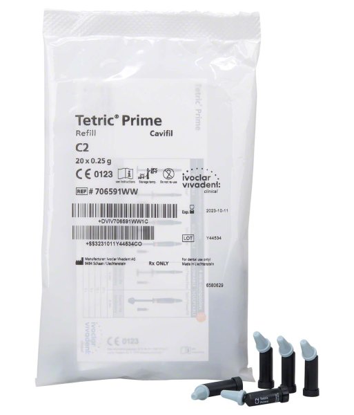 Tetric Prime 20 x 0,25 g Cavifil C2