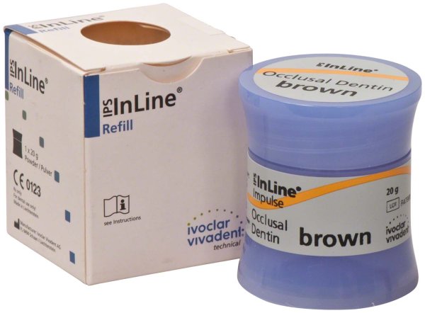 IPS InLine® 20 g Pulver occlusal dentin brown