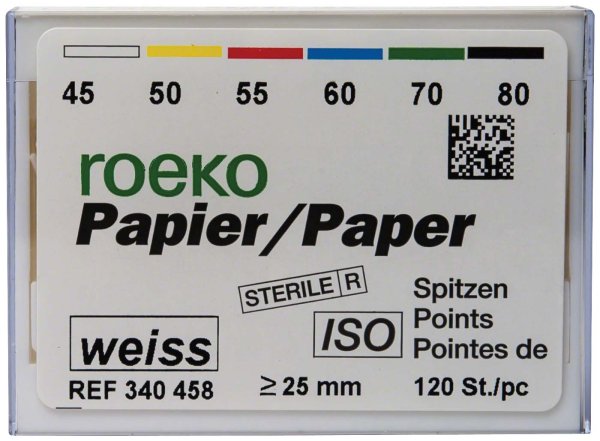 roeko Papier Spitzen weiss 120 Stück ISO 045-080