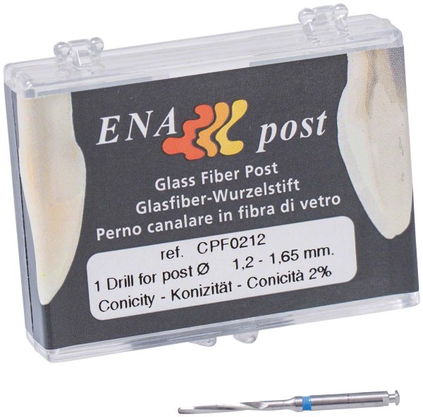 EnaPost Vorbohrer Ø 1,2 - 1,65 mm, 2 %