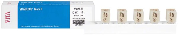 VITABLOCS® Mark II 5 Stück f.CEREC/inLab Gr. I-12, D3C