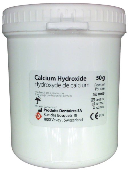 Calcium Hydroxide Powder 50 g Puder