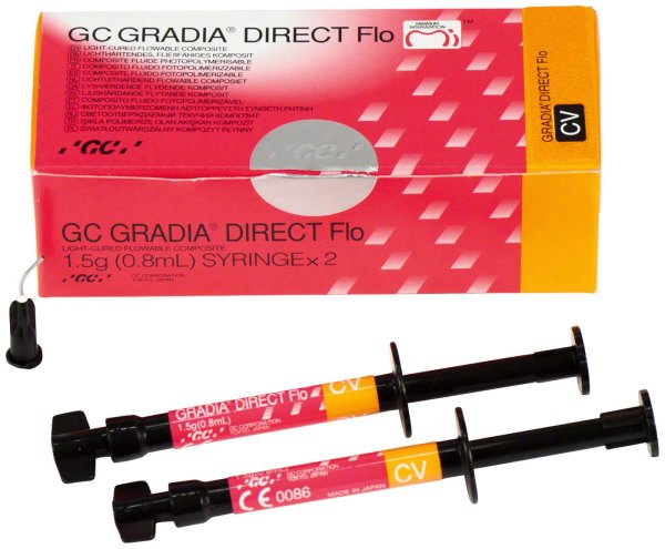 GC GRADIA® DIRECT Flo 2 x 1,5 g Spritze CV