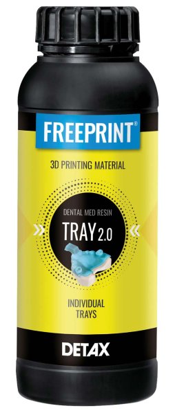 FREEPRINT® tray 1 kg Kunststoff 385 nm, grün-transparent