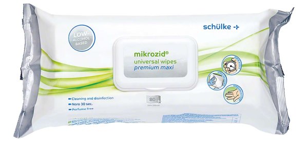 mikrozid® universal wipes premium **Softpack** 80 Stück premium maxi