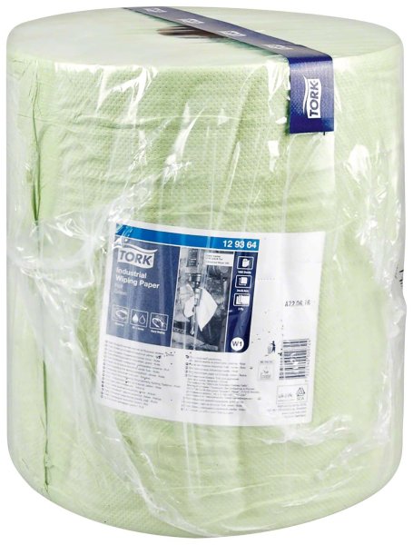 TORK® Industrie Papierwischtücher grün 38 x 38 cm