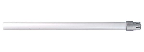 Monoart® Speichelsauger 1.000 Stück weiß, 12,5 cm, Kappe silber lose