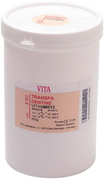 VITA VM® 13 3D-MASTER® 250 g Pulver transpa dentin 2M2