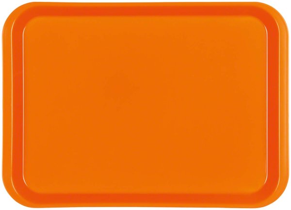 B-Lok Tray Tray 34 x 24,5 x 2,2 cm, ohne Einteilung neonorange