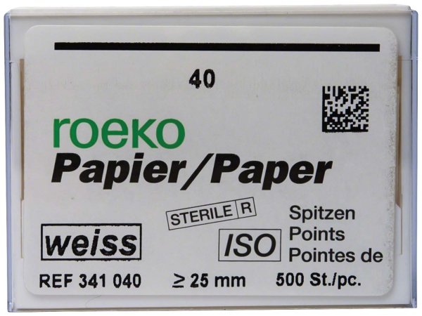 roeko Papier Spitzen weiss 500 Stück ISO 040