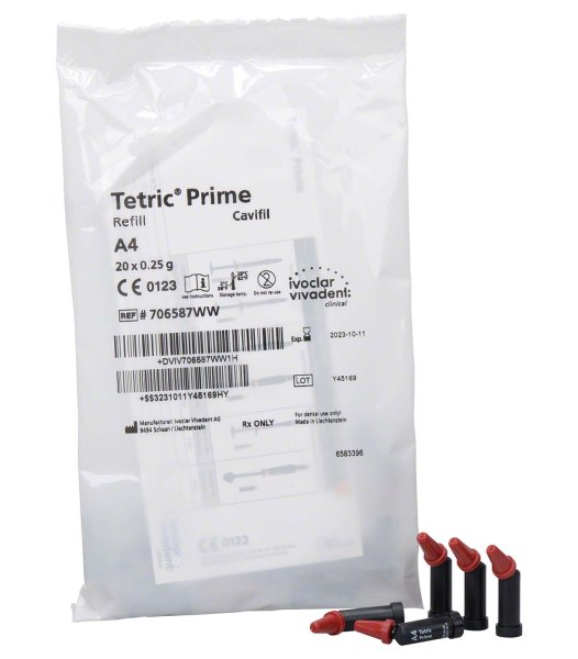 Tetric Prime 20 x 0,25 g Cavifil A4