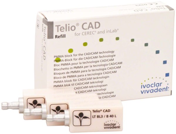 Telio® CAD 3 Stück Gr. B40L, BL3 LT