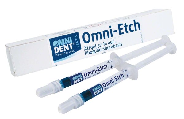 Omni-Etch 2 x 1,9 g Spritze, 4 Applikationskanülen