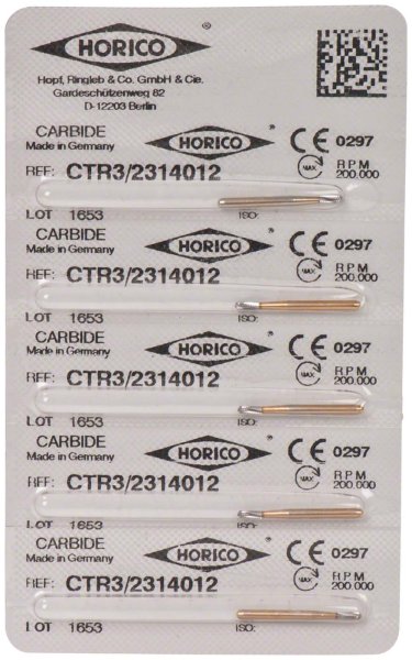 Kronentrenner CTR3/2 5 Stück FG, 3,6 mm, ISO 012
