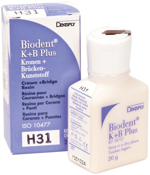 Biodent® K+B Plus Massen 20 g Pulver hals 31