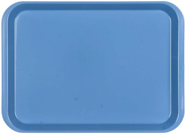 B-Lok Tray Tray 34 x 24,5 x 2,2 cm, ohne Einteilung blau