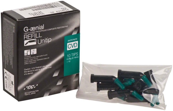 GC G-ænial® 10 x 0,28 g Unitip Anterior CVD