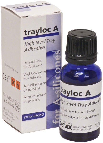 trayloc A 17 ml Pinselflasche blau-transparent