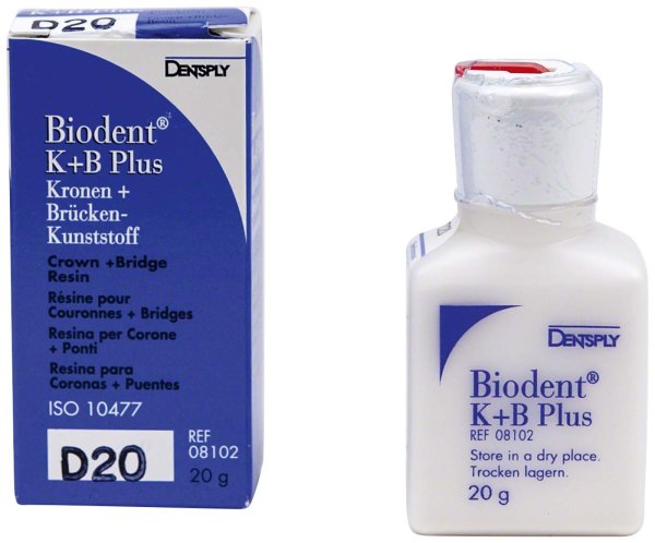 Biodent® K+B Plus Massen 20 g Pulver dentin 20