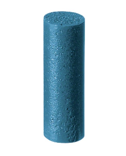 EVEFLEX 100 Stück unmontiert, blau sehr grob, Figur Zylinder, 7 x 20 mm