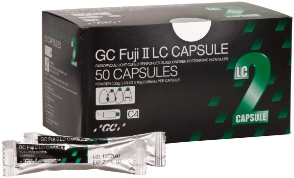 GC Fuji® II LC Capsule Improved 50 Kapseln C4