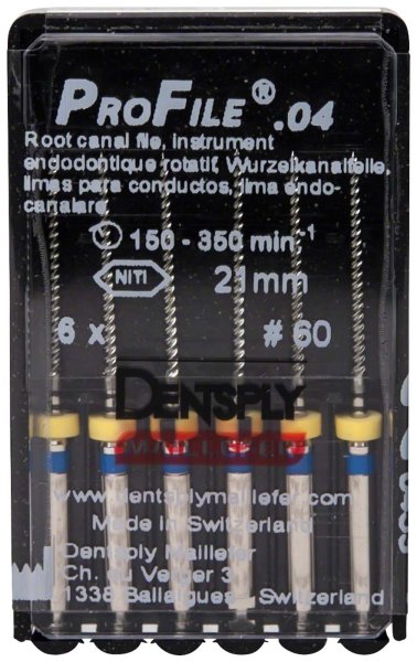 ProFile® 6 Stück 21 mm, Taper.04, ISO 060