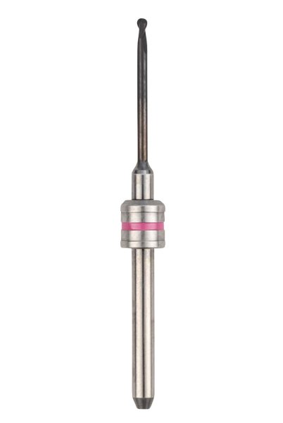 CAD/CAM 2-Schneider rosa, BND, Schaft-Ø 3 mm, Figur 76 06 43, Kopflänge: 18 mm, ISO 018