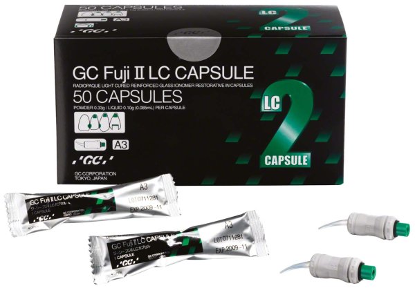 GC Fuji® II LC Capsule Improved 50 Kapseln A3