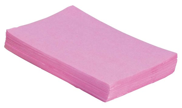 Monoart® Traypapier für Normtrays **Blisterpackung** 250 Stück 18 x 28 cm, rosa