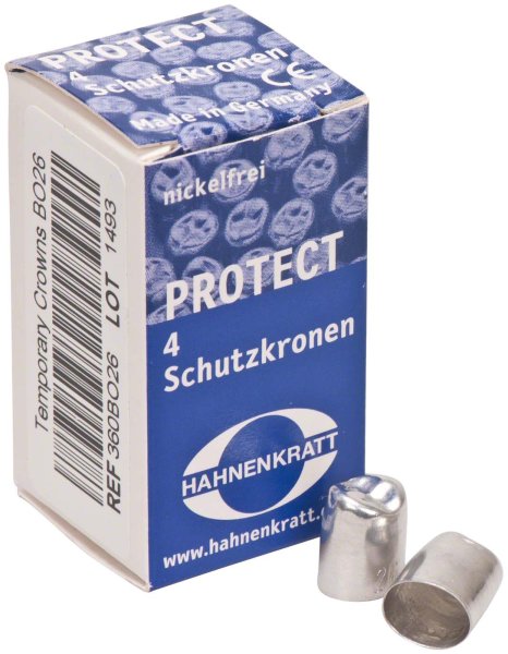 PROTECT Schutzkronen ALU-TEMP 4 Stück BO26